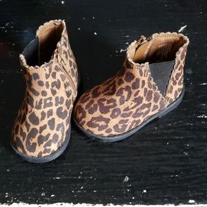 Cheetah print Booties